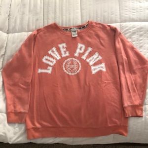 PINK brand crew neck sweatshirt